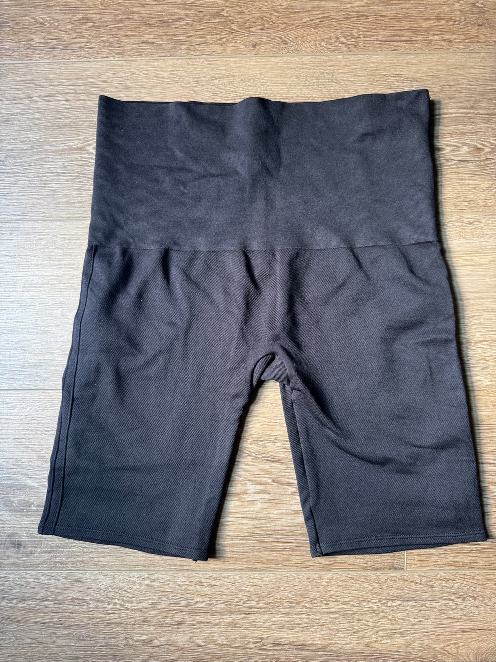 SPANX Black High Waist Biker Shorts Size 1X